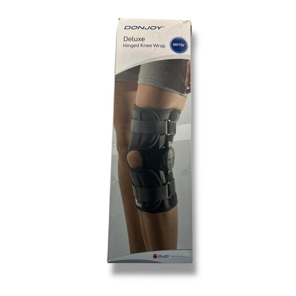 DonJoy - Deluxe Hinged Knee Wrap (81-07589) - XXL Support Brace